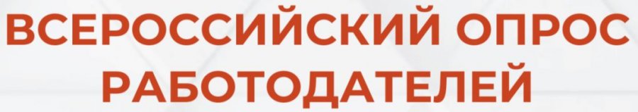 Всероссийский опрос работодателей с целью формирования прогноза потребности экономики в кадрах